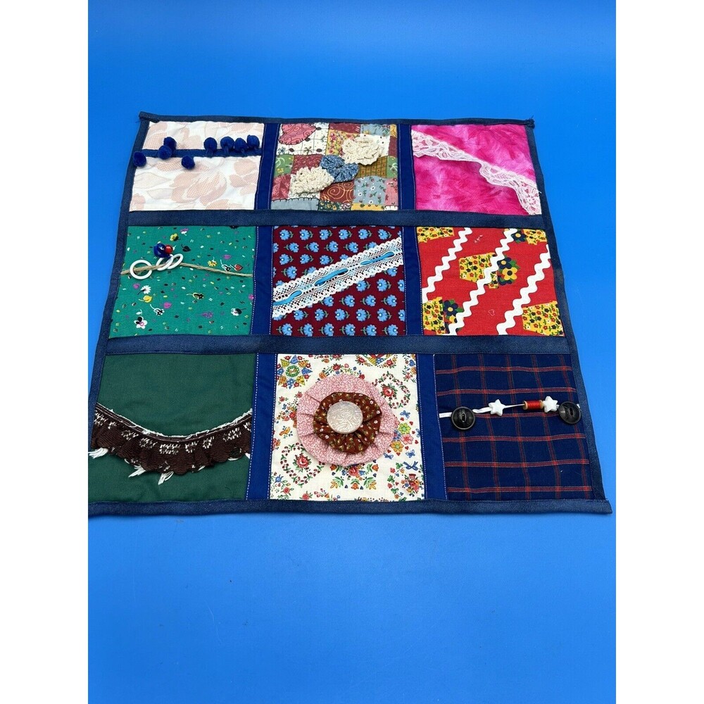 Fidget Mat Sensory Quilt Alzheimer's Dementia Stroke Rehab Autism ADHD Material